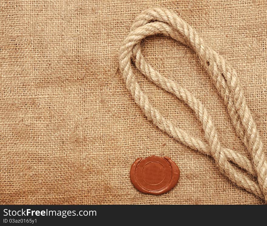 Wax Seal And Rope