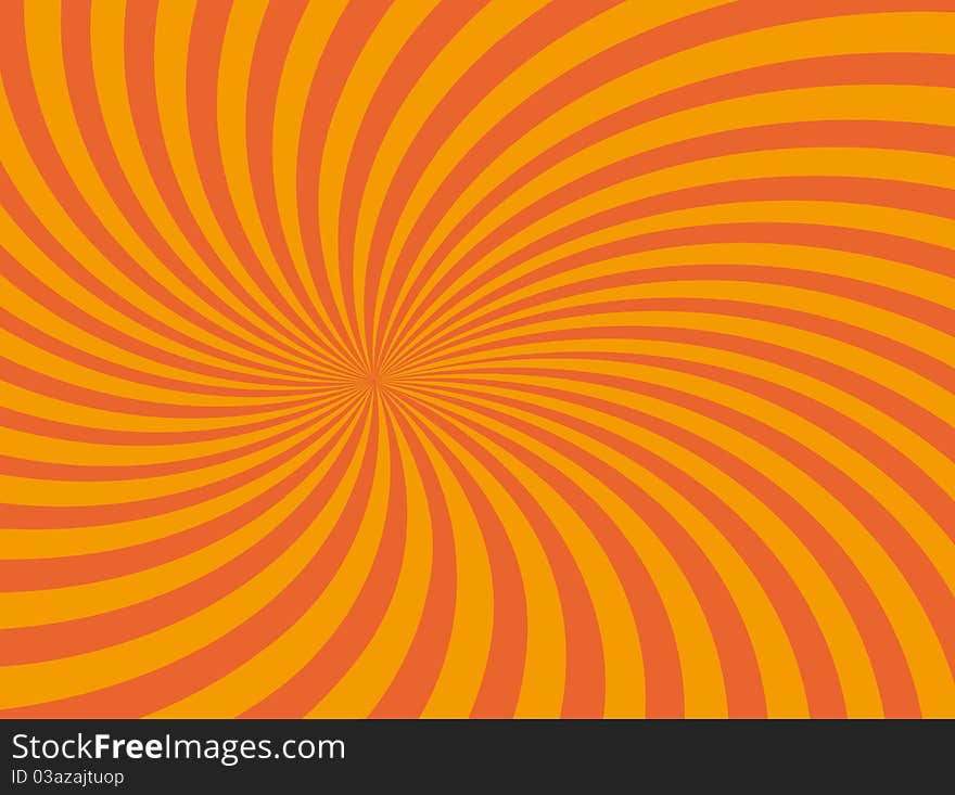 Abstract background in yellow and orange tones