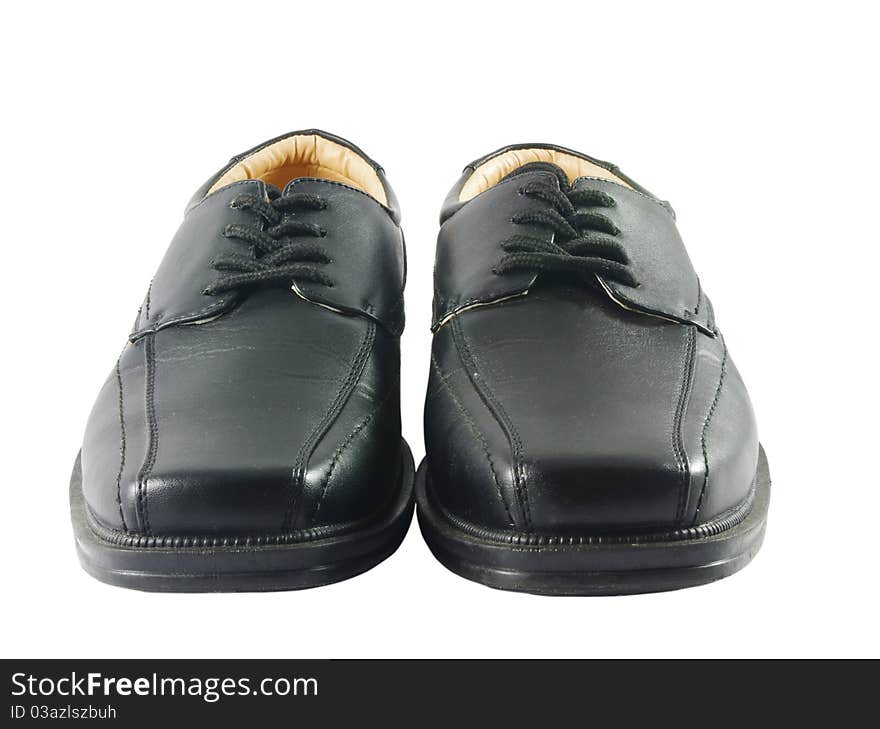 Closeup of black male ellegant shoes. Closeup of black male ellegant shoes