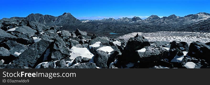 Stone mountain in DaoCheng,SiChuan,China