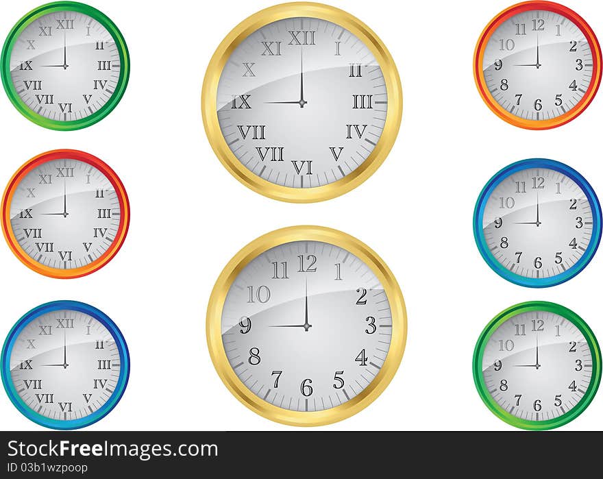 Vector clock set