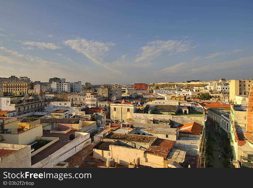 Rooftops in Old havana