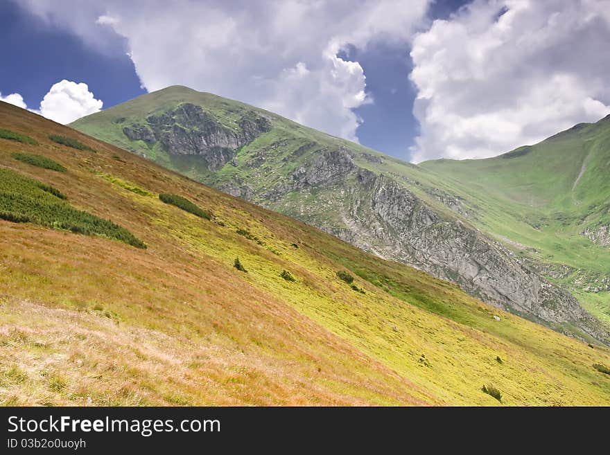 Ecological reserve in Poland Tatras. Ecological reserve in Poland Tatras.