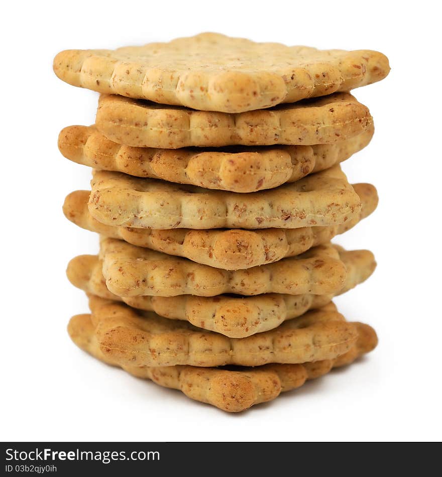 Tower of biscuits