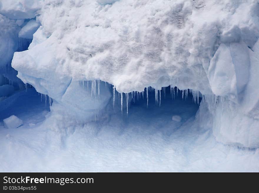 Ice crystals