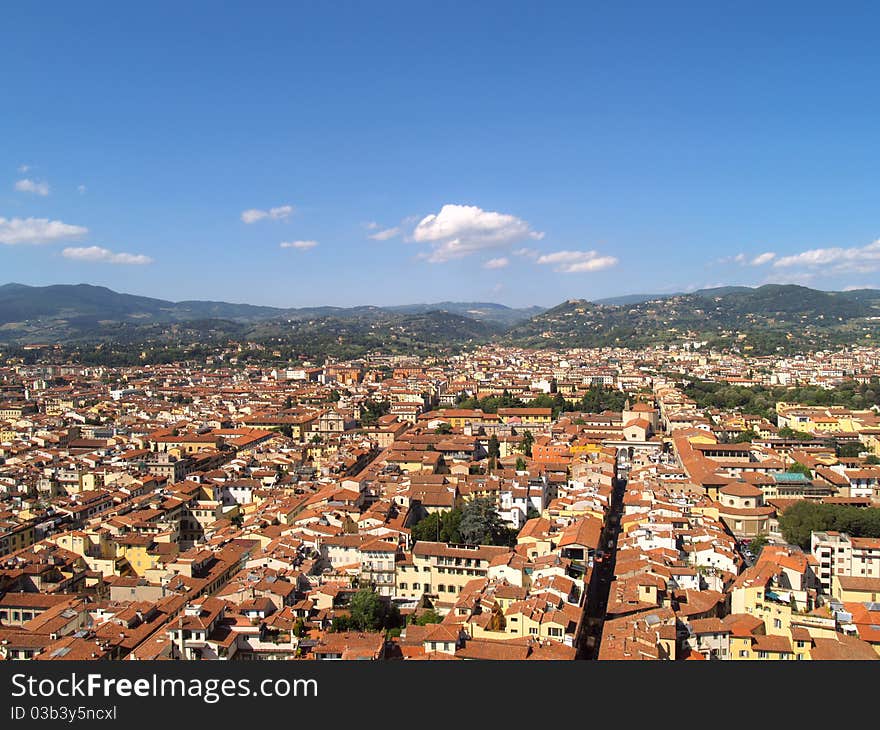 Looking Over Florence, Italy