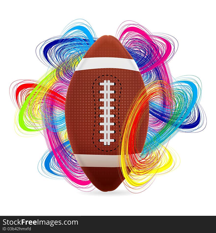 American football ball