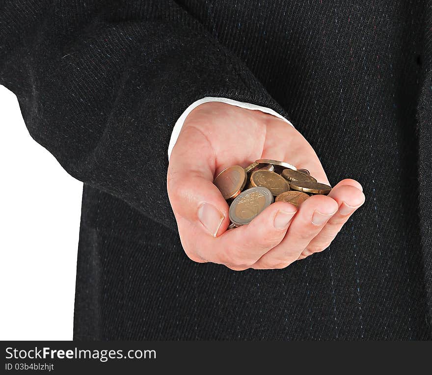 Hand With Coins