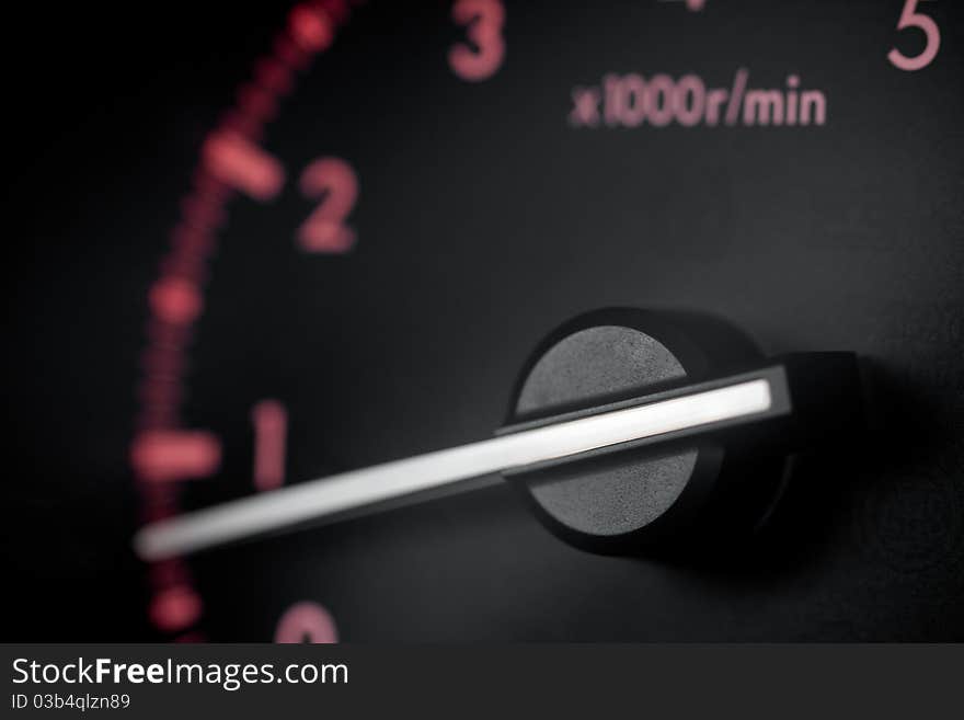 Dash board in car close-up. Dash board in car close-up