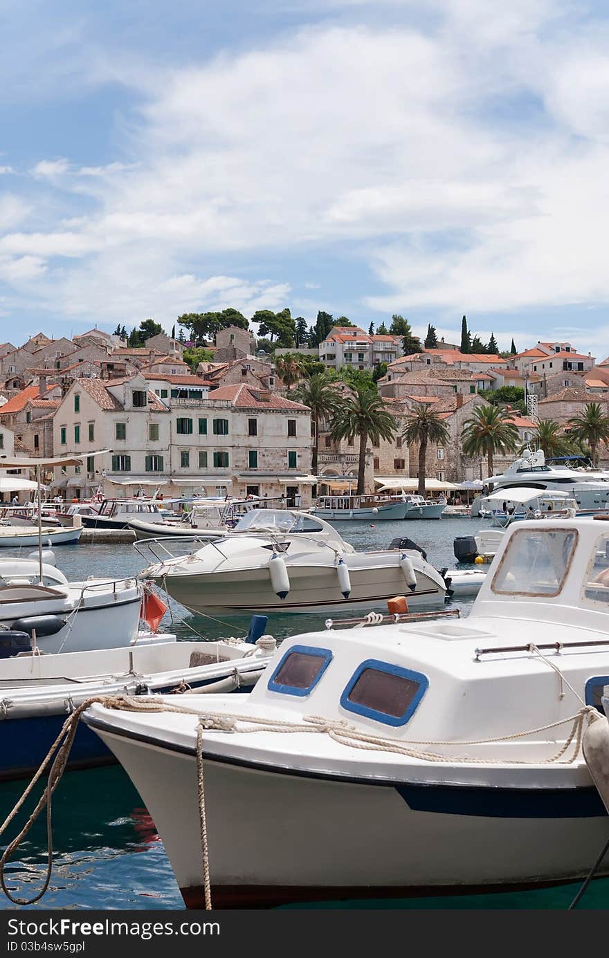 Hvar And Its Harbor