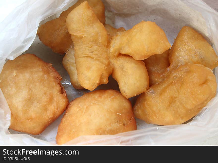 Deep-fried dough stick chinese style breakfast