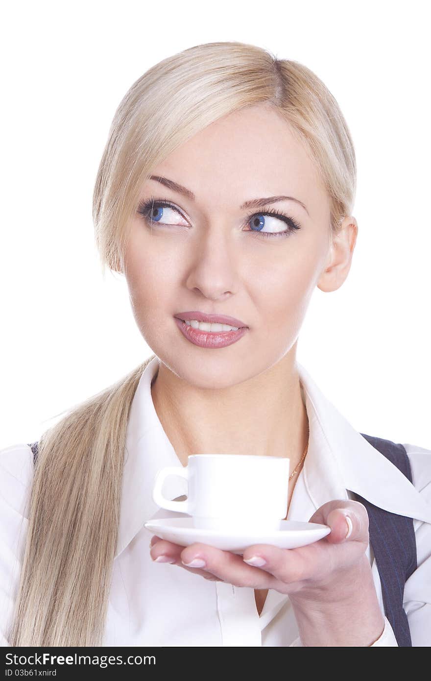 Business Woman Coffee