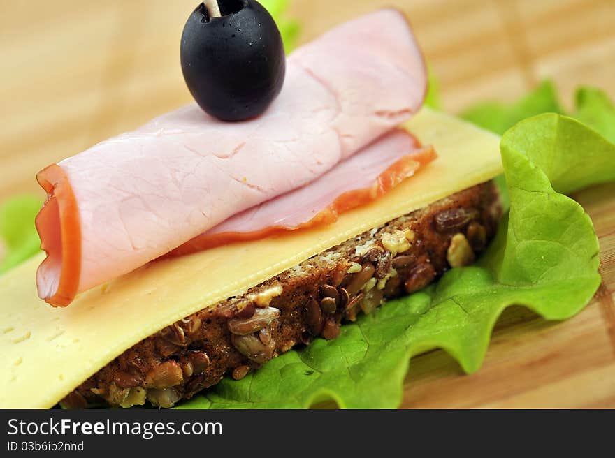 Sandwich With Ham