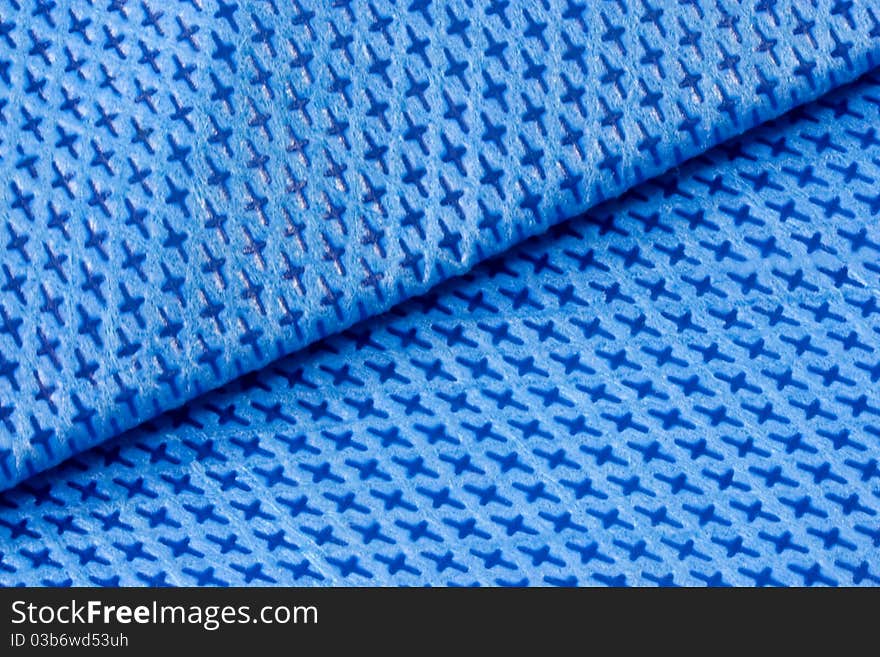 Blue Fabric Background