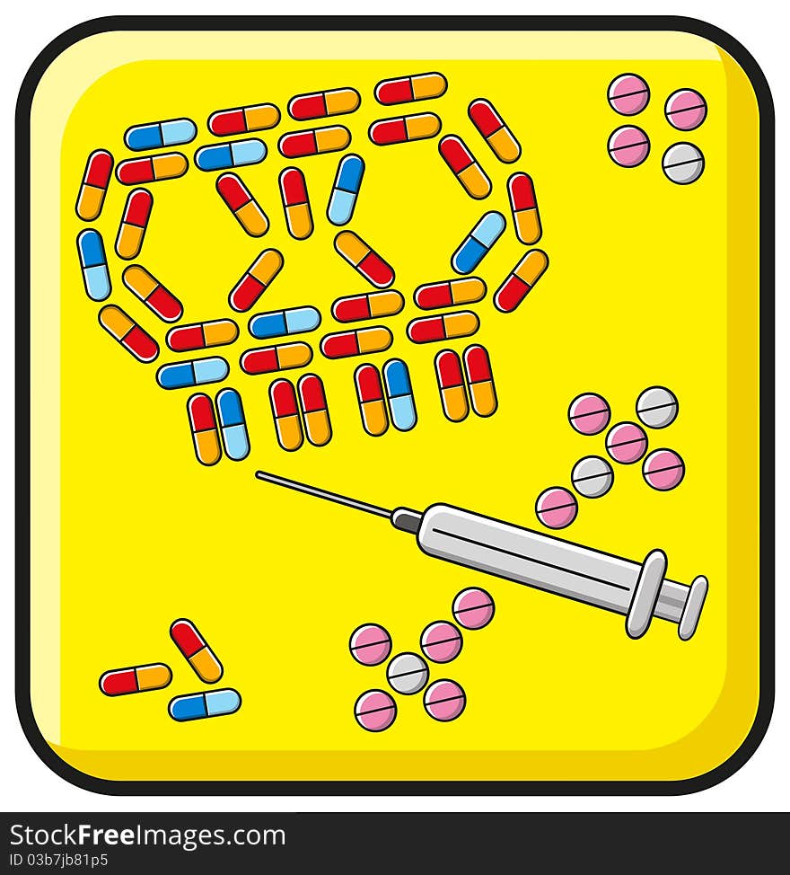 Drugs created by tell a message say no to drugs