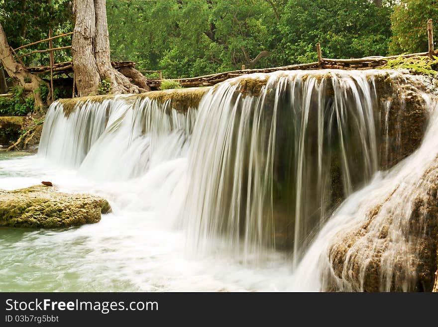 Jedsaownoi water fall,Saraburi,Thailand