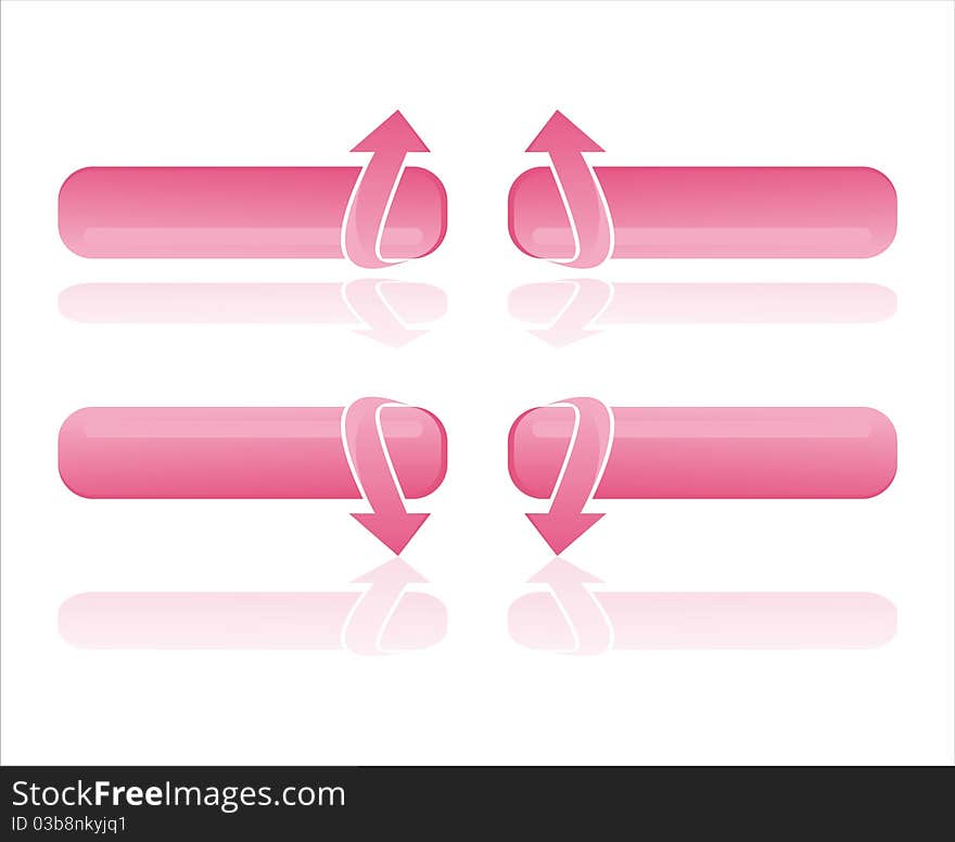 Pink Web Banners