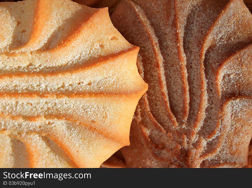 Cookies In Powdered Sugar