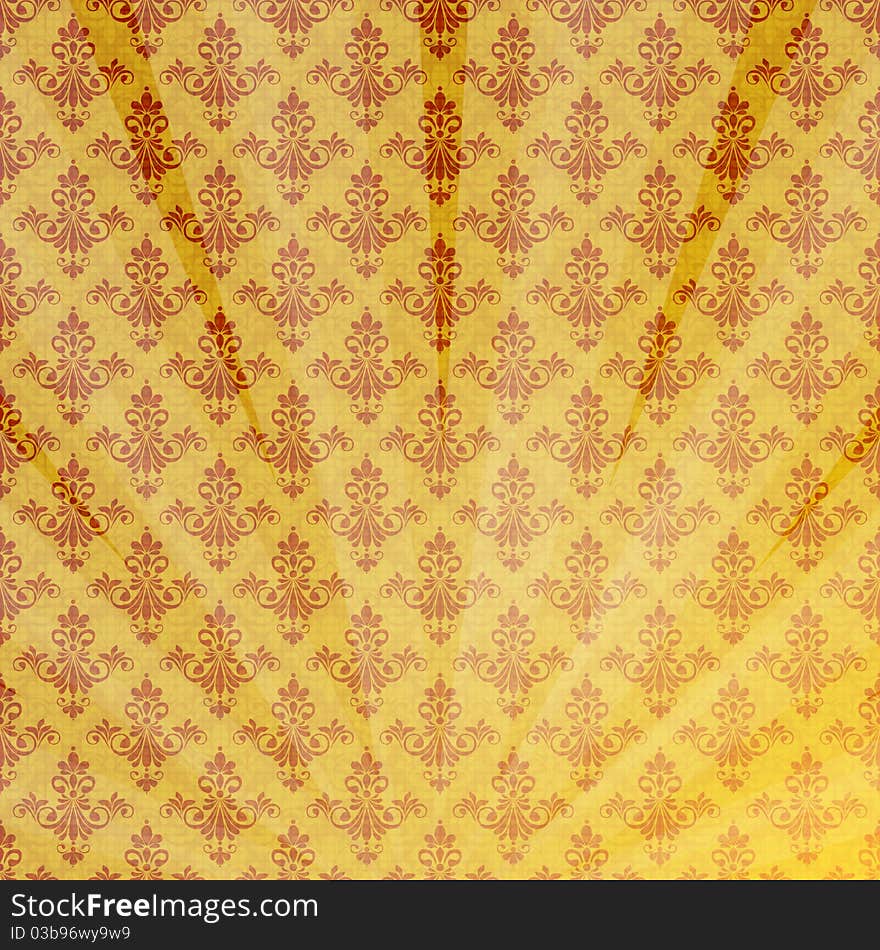 Vintage Floral  Background