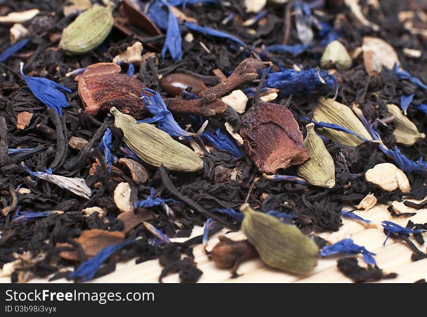 Black Tea And Herbs