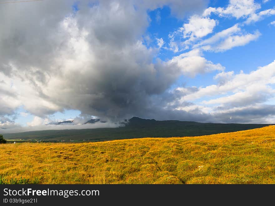 Clouds On The Lawns Of Iceland