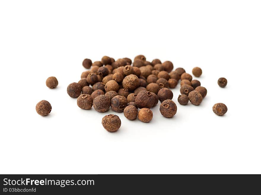 Pile of peppercorns