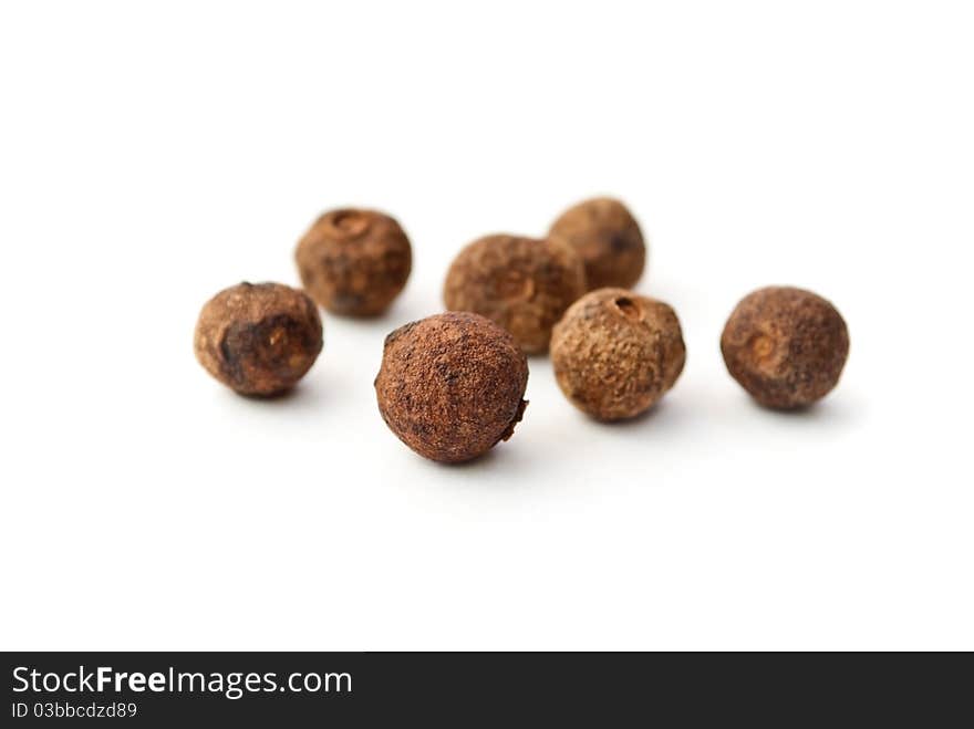 Peppercorns closeup