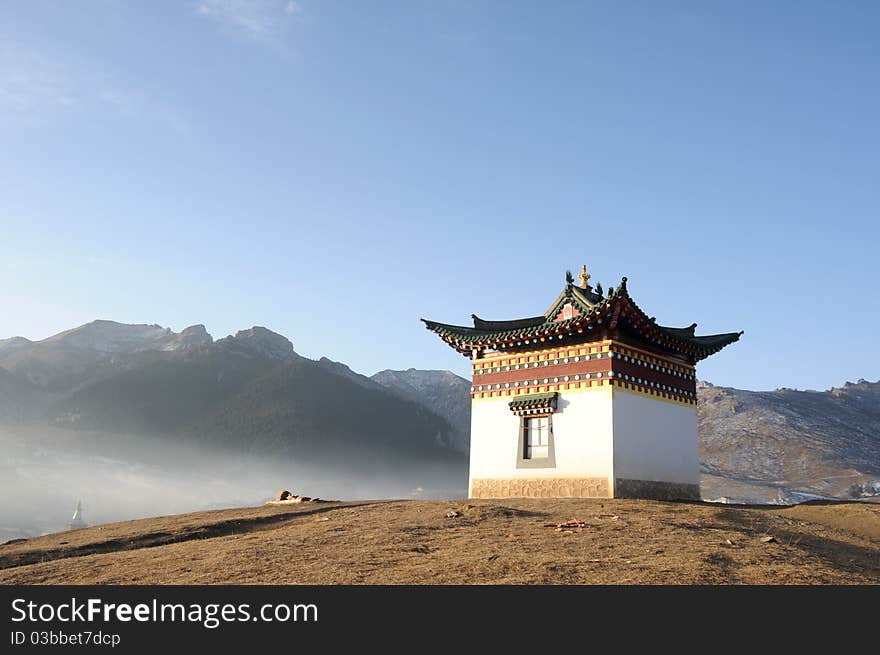 Landscape in Tibet