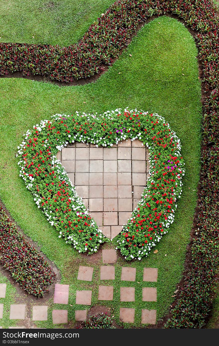 Heart Shape Garden