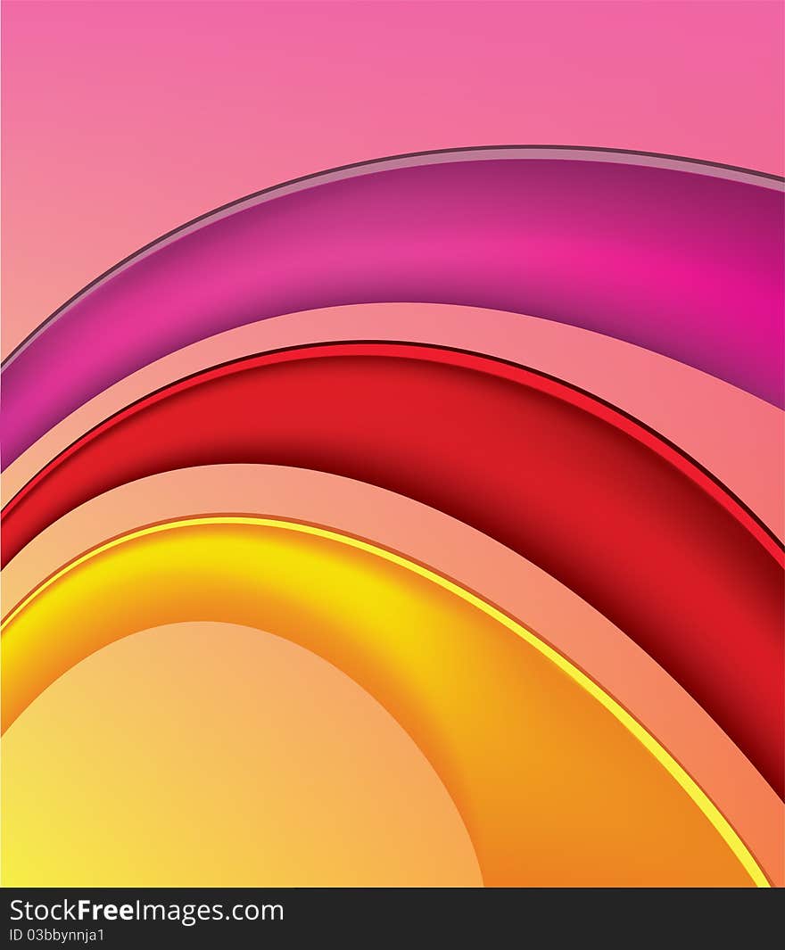 Abstract background. Color volume strips. Abstract background. Color volume strips