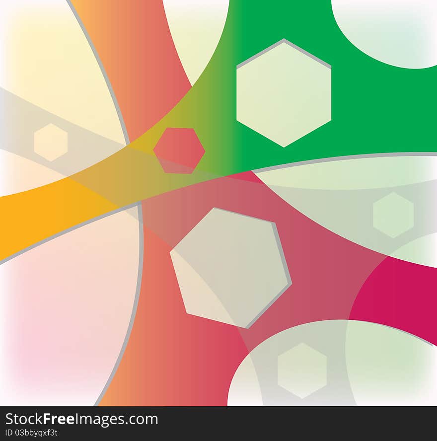 Abstract background. The sample of design for cut-away