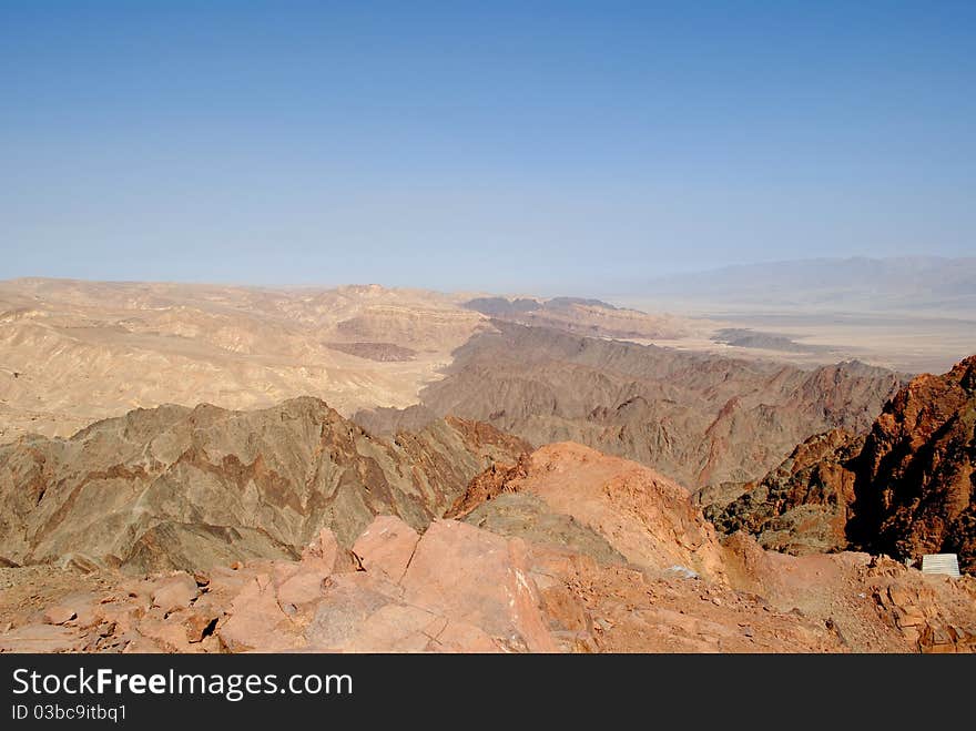 View from the top of the mountain Shlomo, Israel. View from the top of the mountain Shlomo, Israel