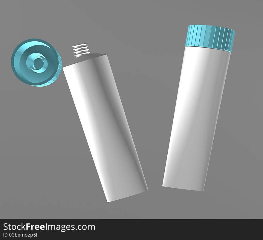 Two tubes of cream