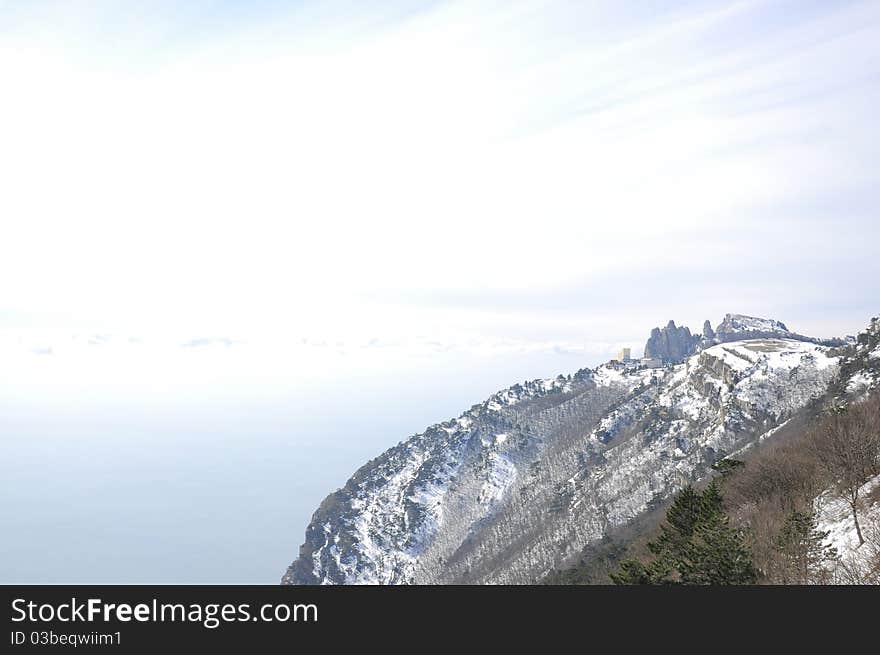 Ah-Petri Crimea a ski resort.