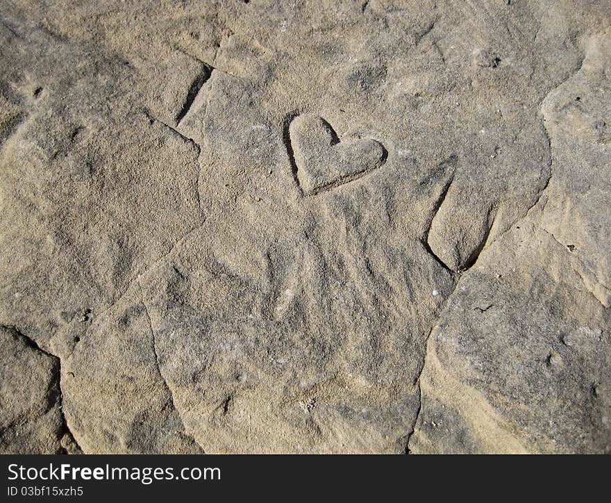 Love Carved In Stone