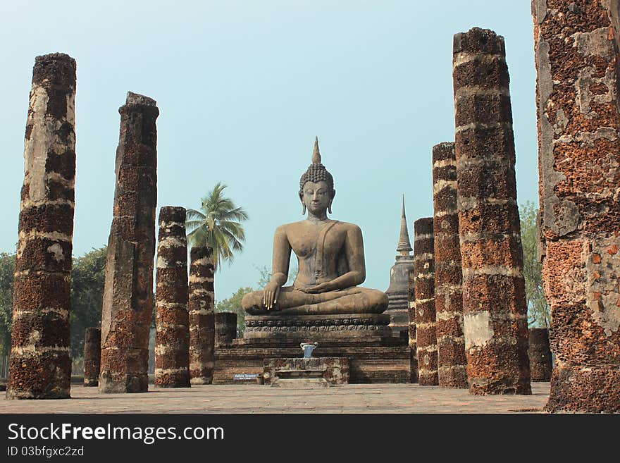 Buddha in Sukhothai, Thailand