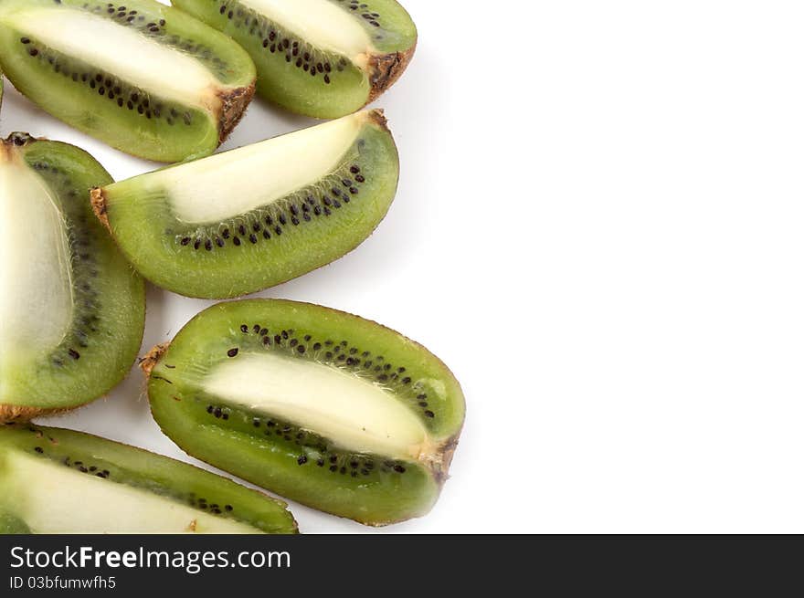 Many halves of a kiwi