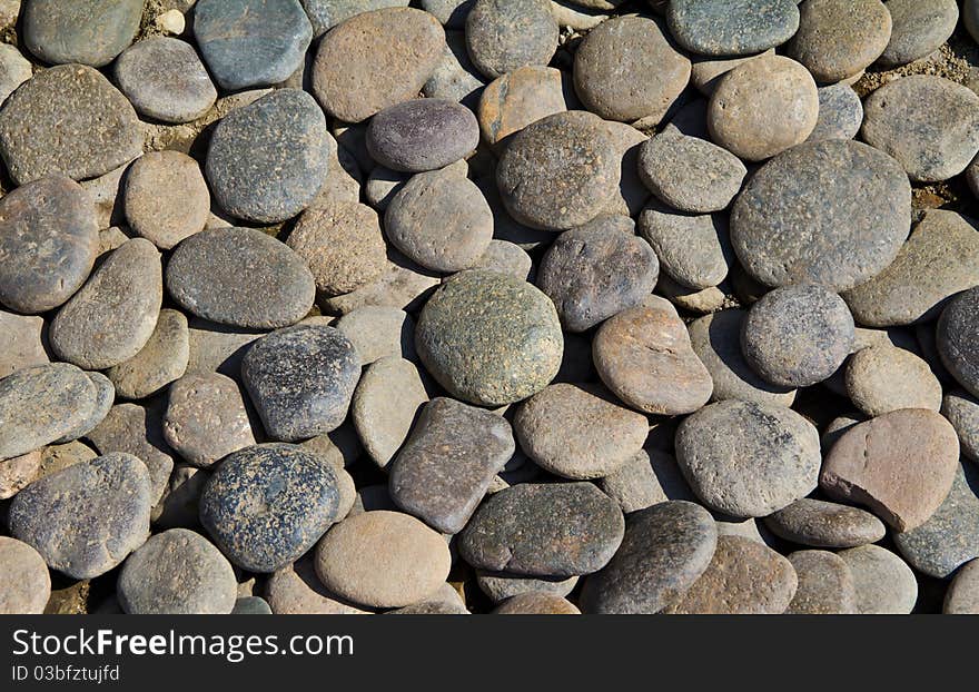 Pebble stone background