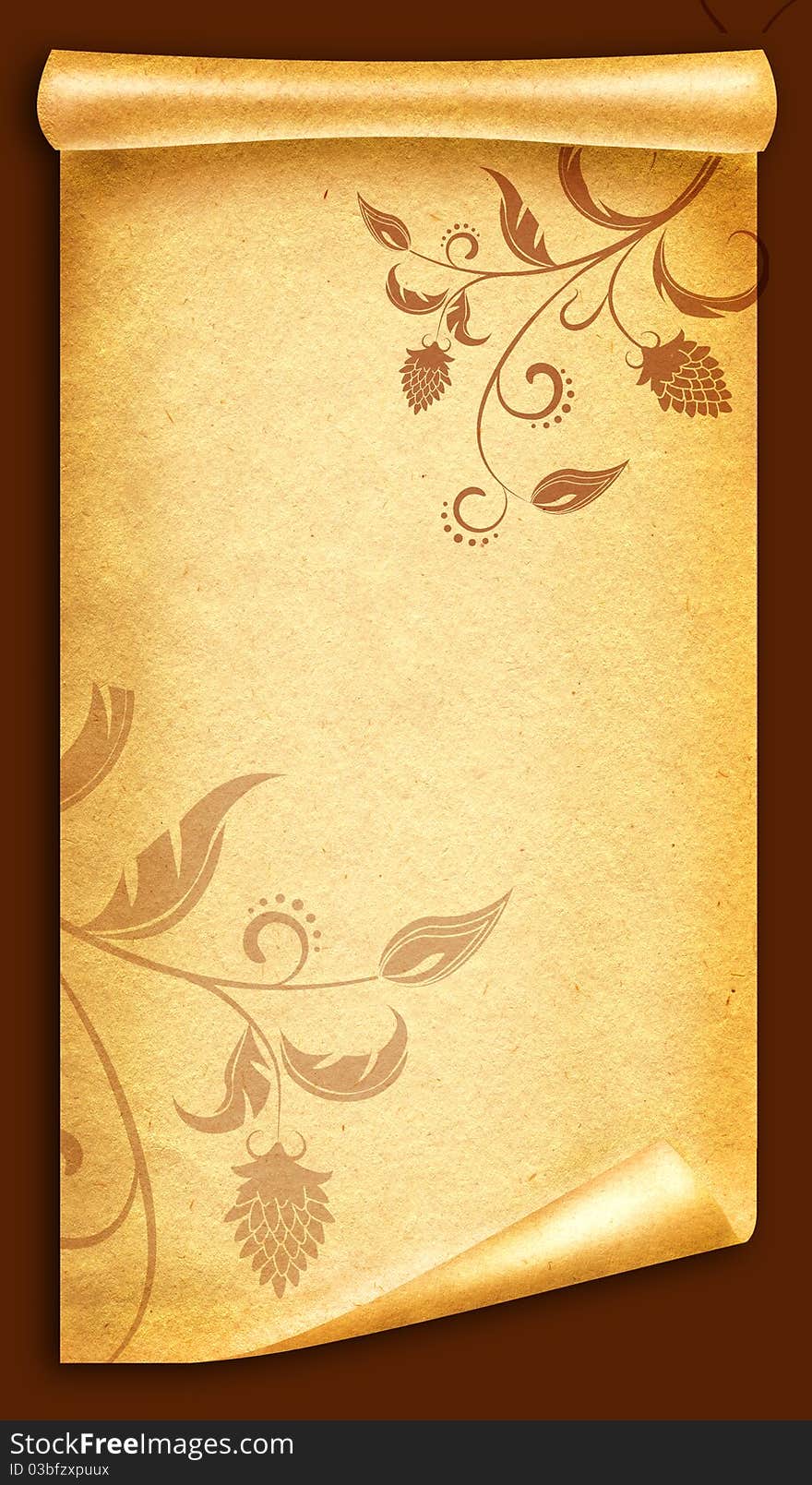 Floral vintagel background.