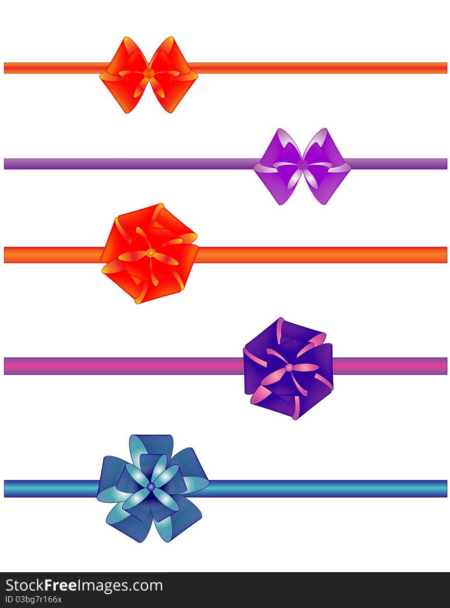 Colorful Bows