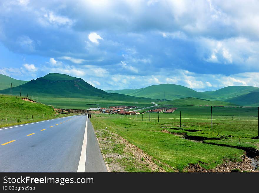 China GanNan's Mountain, photo take at china GanSu of GanNan. China GanNan's Mountain, photo take at china GanSu of GanNan