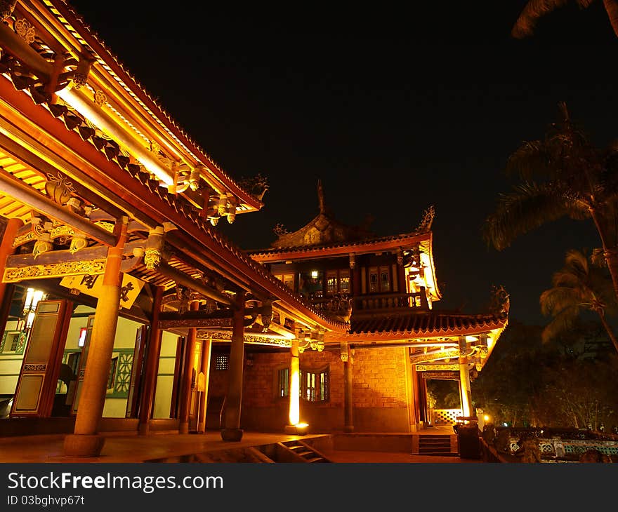 A famous historic site of Taiwan. A famous historic site of Taiwan