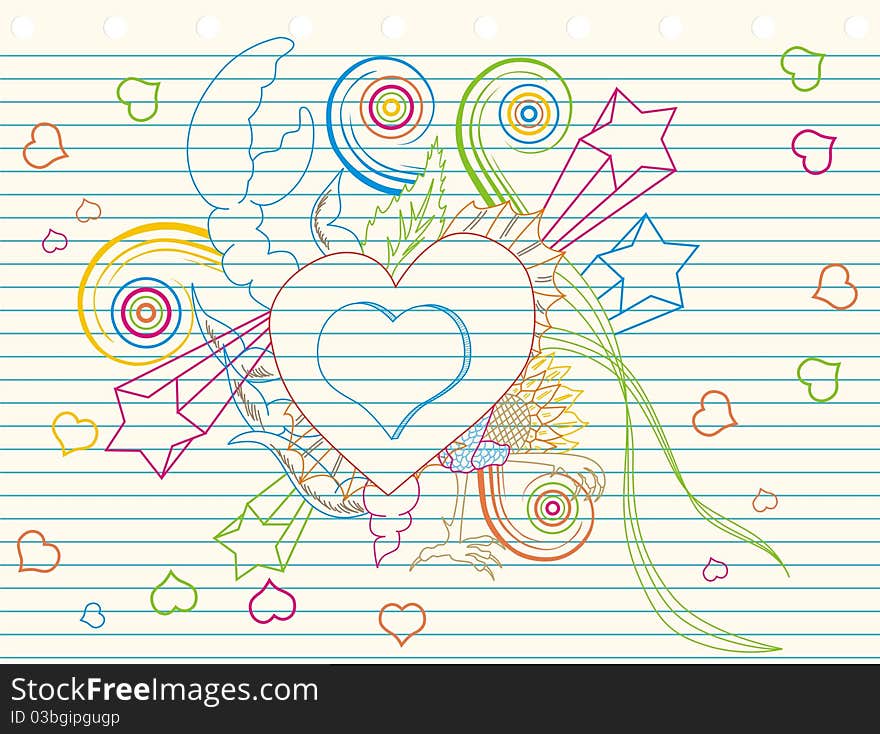 Love doodle