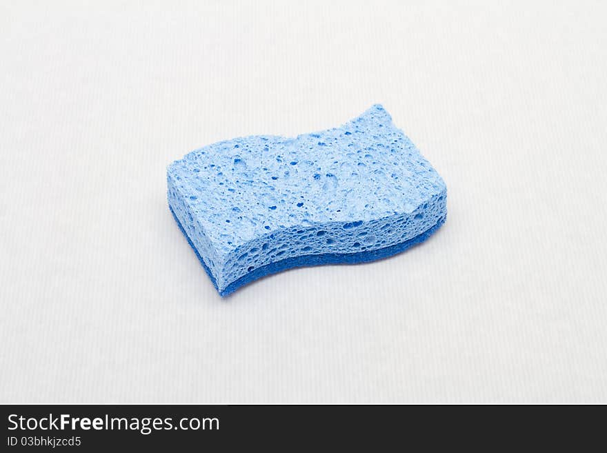 Blue sponge