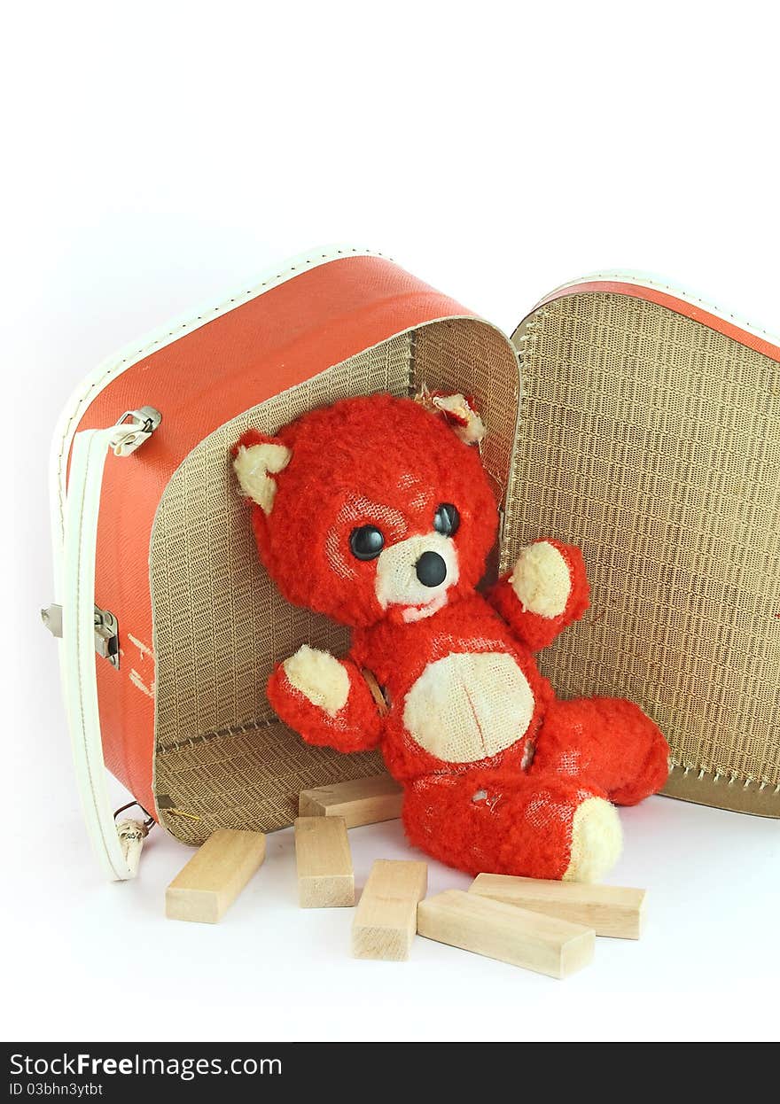 Threadbare bear