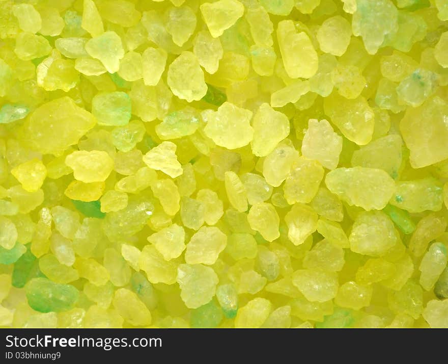 Green Background With Stones