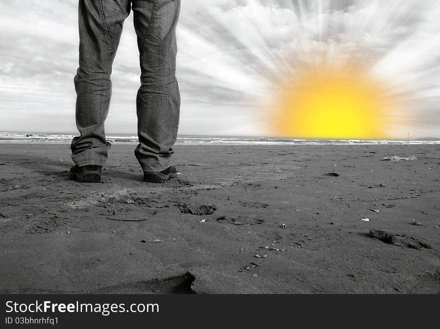 Sunrise On The Beach