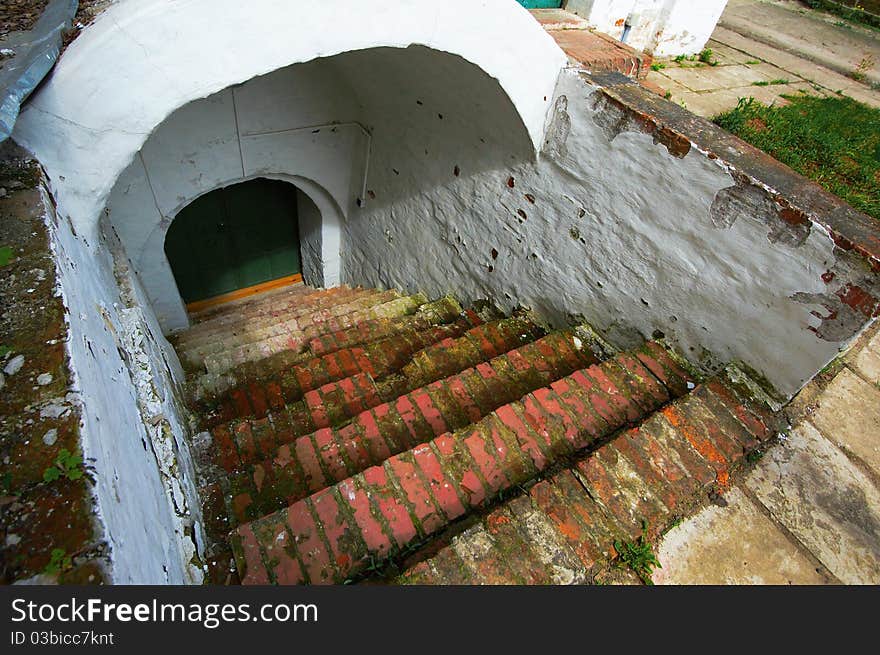 Input in underground premises  New Jerusalem monastery - Russia