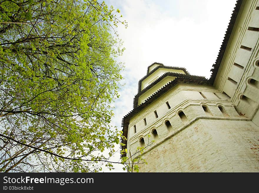 Tower in New Jerusalem monastery