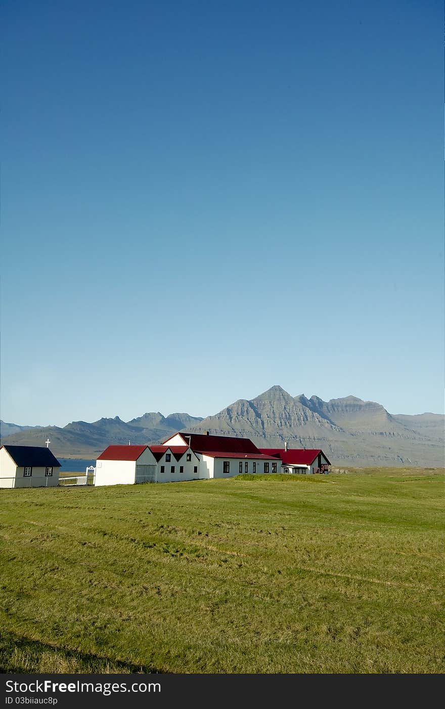 Icelandic farm